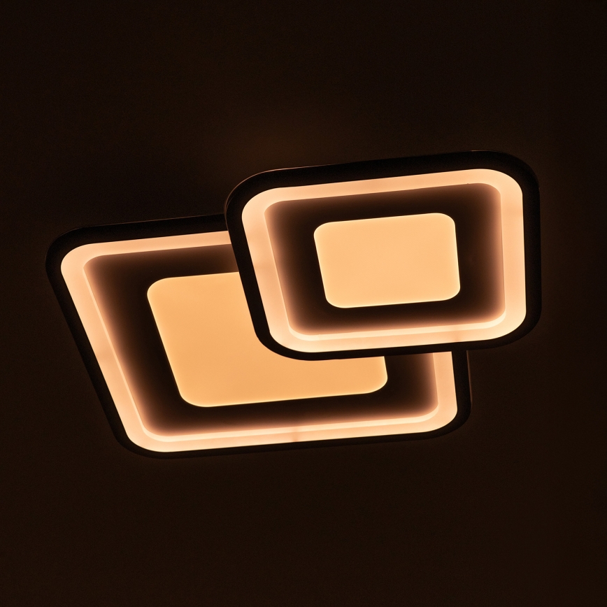 Brilagi - Dimeriuojamas LED lubinis šviestuvas TANDORA LED/49W/230V 50x50 cm 3000-6000K + nuotolinio valdymo pultas