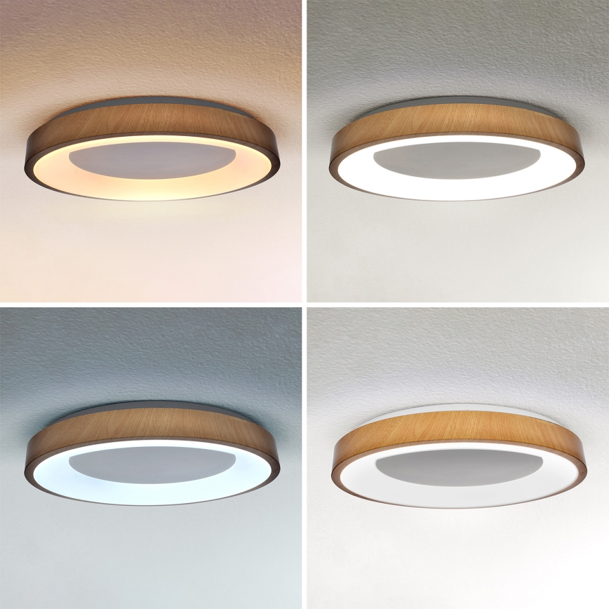 Brilagi - Dimeriuojamas LED lubinis šviestuvas DORIA LED/60W/230V 3000-6500K skersmuo 60 cm + nuotolinis valdymas