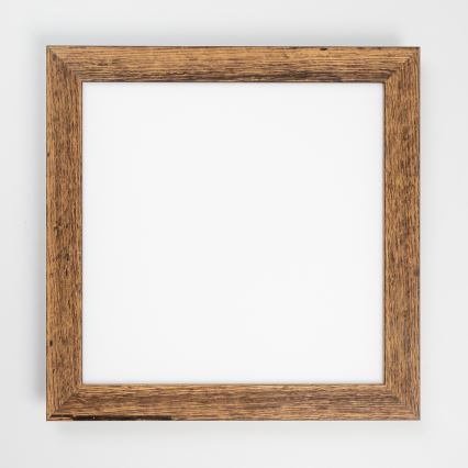 Brilagi - dimeriuojamas LED lubinis šviestuvas SLIMFRAME WOOD LED/36W/230V 49,5x49,5 cm 3000-6000K ruda + su nuotoliniu pulteliu