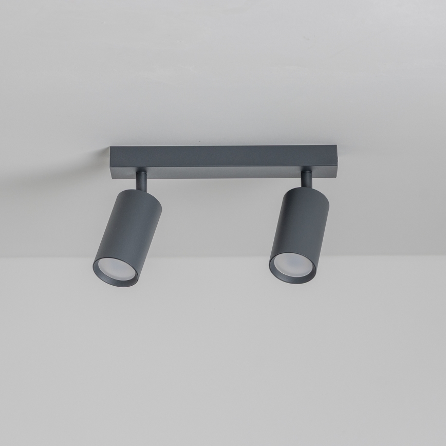 Brilagi - LED dimeriuojamas taškinis šviestuvas SELE 2xGU10/6,5W/230V 2700-6500K antracitas