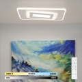 BRILAGI - Reguliuojamo ryškumo lubinis šviestuvas MODERN LED/51W/230V 3000-6000K 20x40 cm + su nuotoliniu valdymo pulteliu