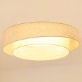 Brilagi - Reguliuojamo ryškumo lubų šviestuvas SHINE LED/24W/230V, skersmuo 60 cm, 3000/4000/6500K, kreminė + su nuotoliniu pulteliu