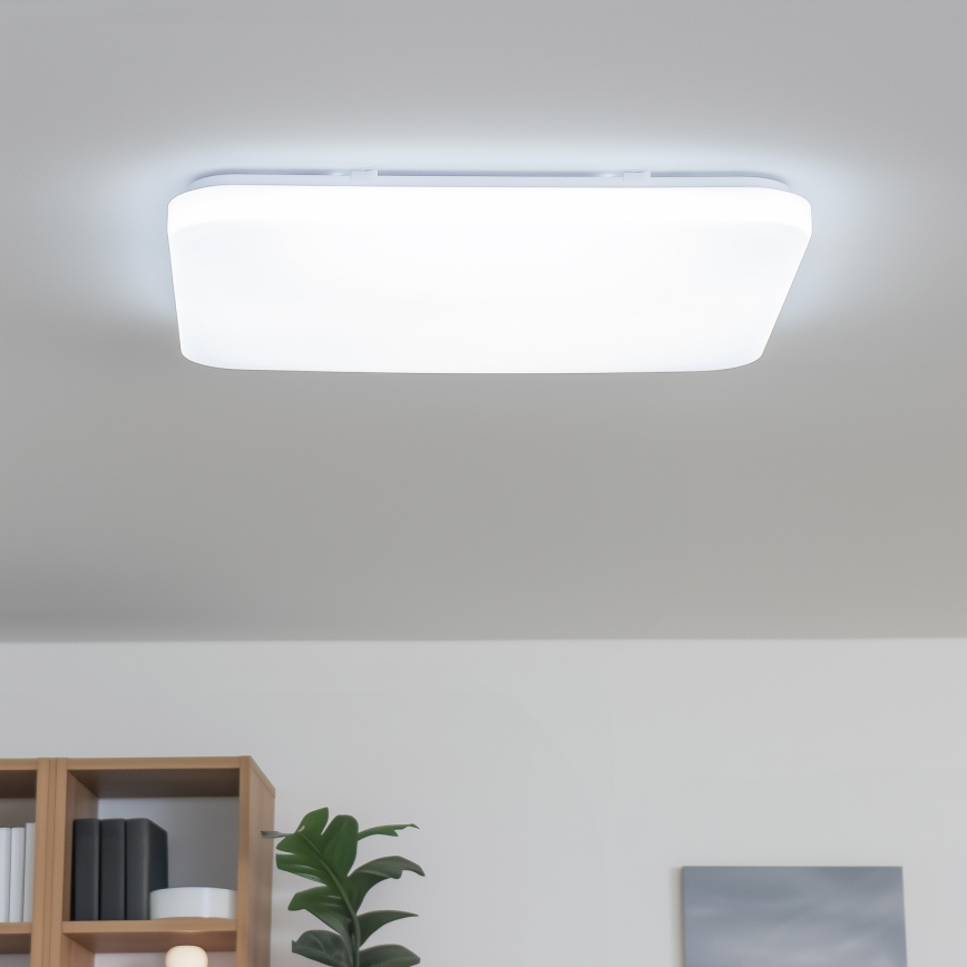 Brilagi - reguliuojamo ryškumo SMART LED lubinis šviestuvas 36W/230V 53x53 cm 2700-6500K Wi-Fi Tuya + nuotolinio valdymo pultas