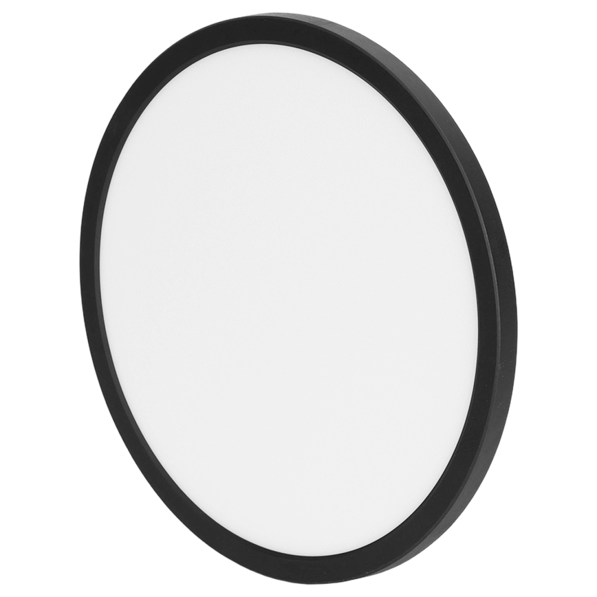 Brilagi - LED RGBW dimeriuojamas lubinis šviestuvas VIBE LED/24W/230V 3000-6500K skersmuo 29 cm juodas + su nuotolinio valdymo pulteliu