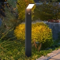 Brilagi - RIANO LED lauko šviestuvas su jutikliu LED/8W/230V antracitas IP65