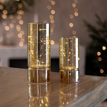 Brilagi - Rinkinys 2 vnt. LED kalėdinių dekoracijų LED/3xAA + 2xAA