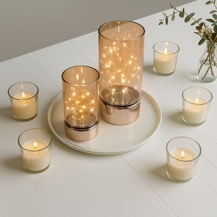 Brilagi - Rinkinys 2 vnt. LED kalėdinių dekoracijų LED/3xAA + 2xAA