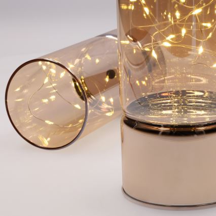 Brilagi - Rinkinys 2 vnt. LED kalėdinių dekoracijų LED/3xAA + 2xAA