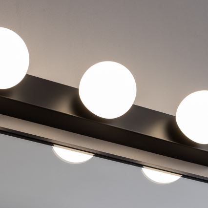 BRILAGI - Komplektas 2x LED sieninis vonios šviestuvas HOLLYWOOD 3xLED/3W/230V 39 cm IP44 juodas