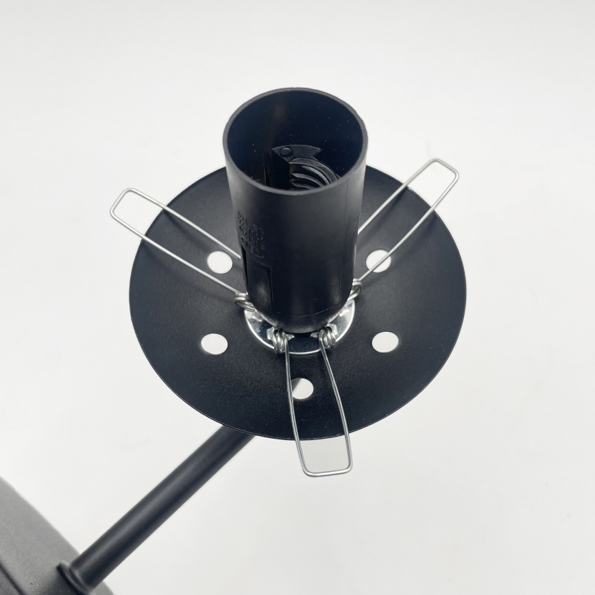 Brilagi - Sieninė lempa MALIVA 1xE14/15W/230V juoda/skaidri