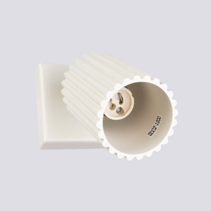 Brilagi - Sieninis akcentinis šviestuvas CRESTO 1xGU10/10W/230V kreminė