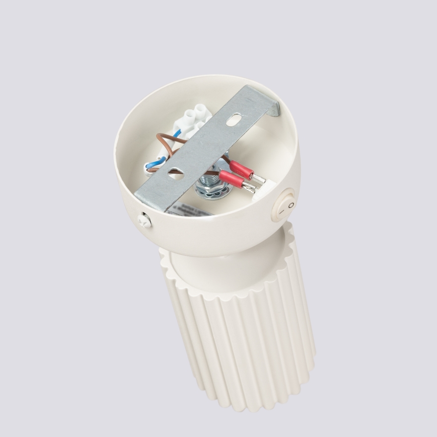 Brilagi - Sieninis akcentinis šviestuvas CRESTO 1xGU10/10W/230V kreminė