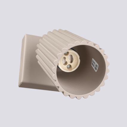 Brilagi - Sieninis akcentinis šviestuvas CRESTO 1xGU10/10W/230V taupe