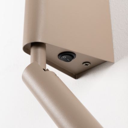 BRILAGI - sieninis LED taškinis šviestuvas VIXON LED/3W/230V + LED/5W smėlinė CRI 90