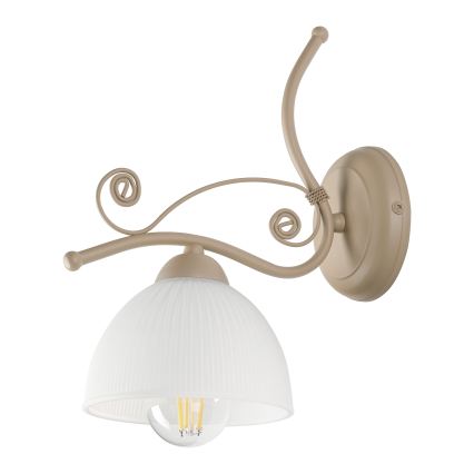 BRILAGI - Sieninis šviestuvas ANTICO MODERN 1xE27/60W/230V smėlio spalvos
