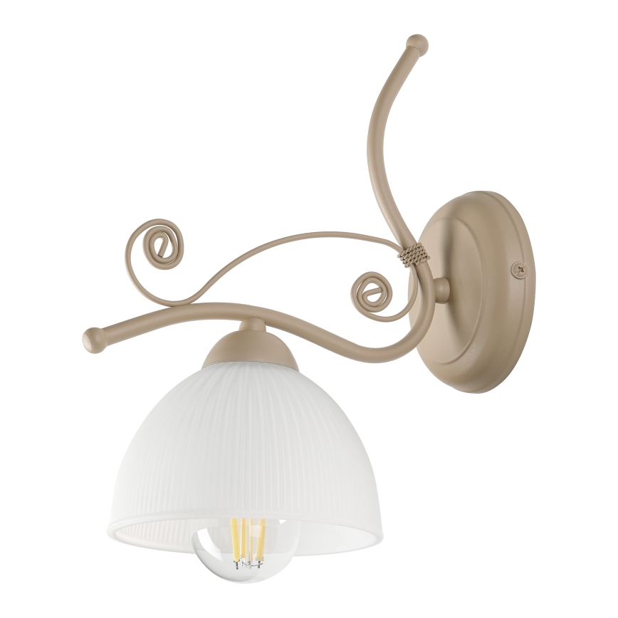 BRILAGI - Sieninis šviestuvas ANTICO MODERN 1xE27/60W/230V smėlio spalvos