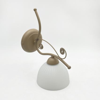 BRILAGI - Sieninis šviestuvas ANTICO MODERN 1xE27/60W/230V smėlio spalvos