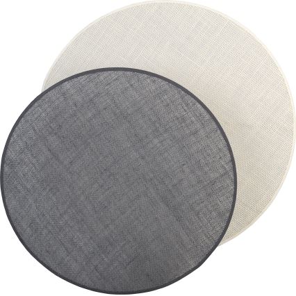 Brilagi - Sieninis šviestuvas CIRCLES 1xE27/60W/230V skersmuo 45 cm kreminė/pilka