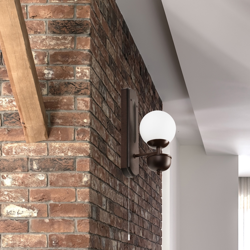 Brilagi - Sieninis šviestuvas COTTAGE 1xG9/40W/230V bukas/balta