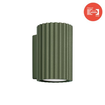 Brilagi - Sieninis šviestuvas CRESTO 1xGU10/10W/230V 10 cm žalias