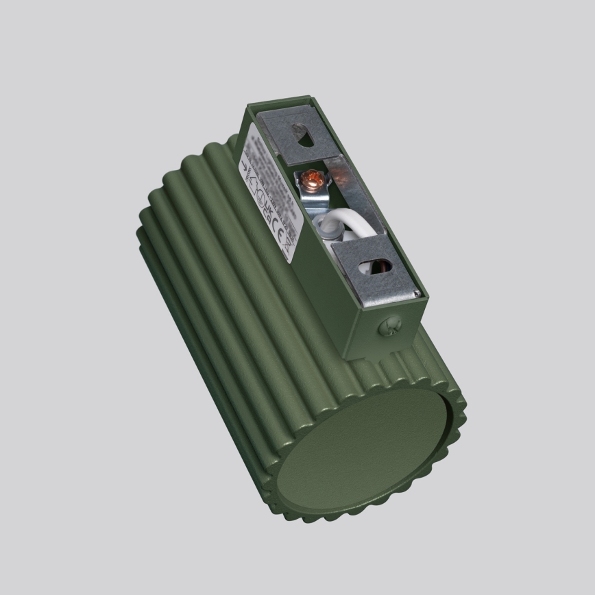 Brilagi - Sieninis šviestuvas CRESTO 1xGU10/10W/230V 10 cm žalias