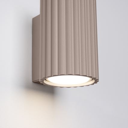 Brilagi - Sieninis šviestuvas CRESTO 2xGU10/10W/230V 10 cm taupe