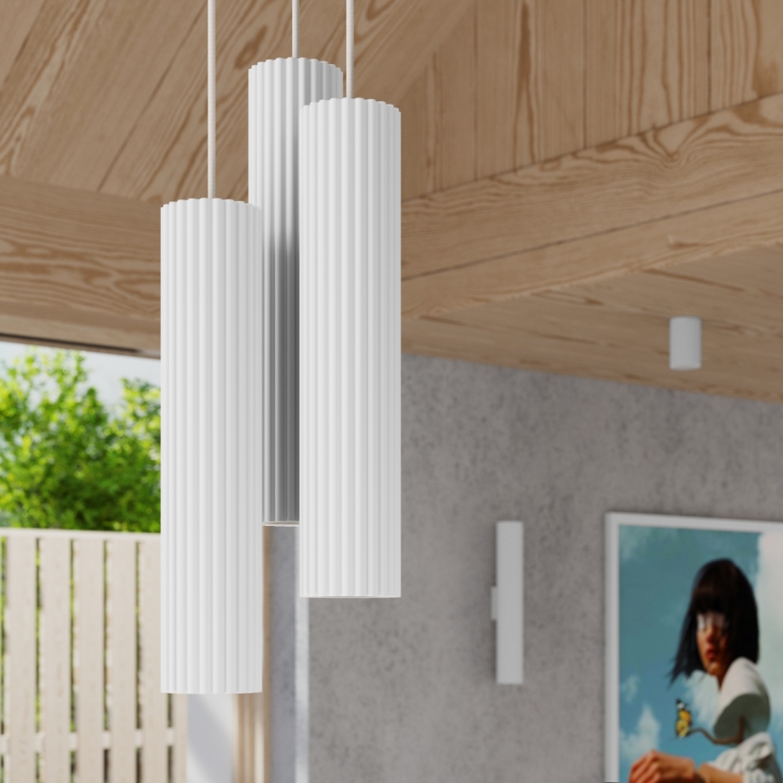 Brilagi - Sieninis šviestuvas CRESTO 2xGU10/10W/230V 20 cm balta