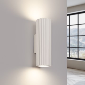 Brilagi - Sieninis šviestuvas CRESTO 2xGU10/10W/230V 20 cm kreminė