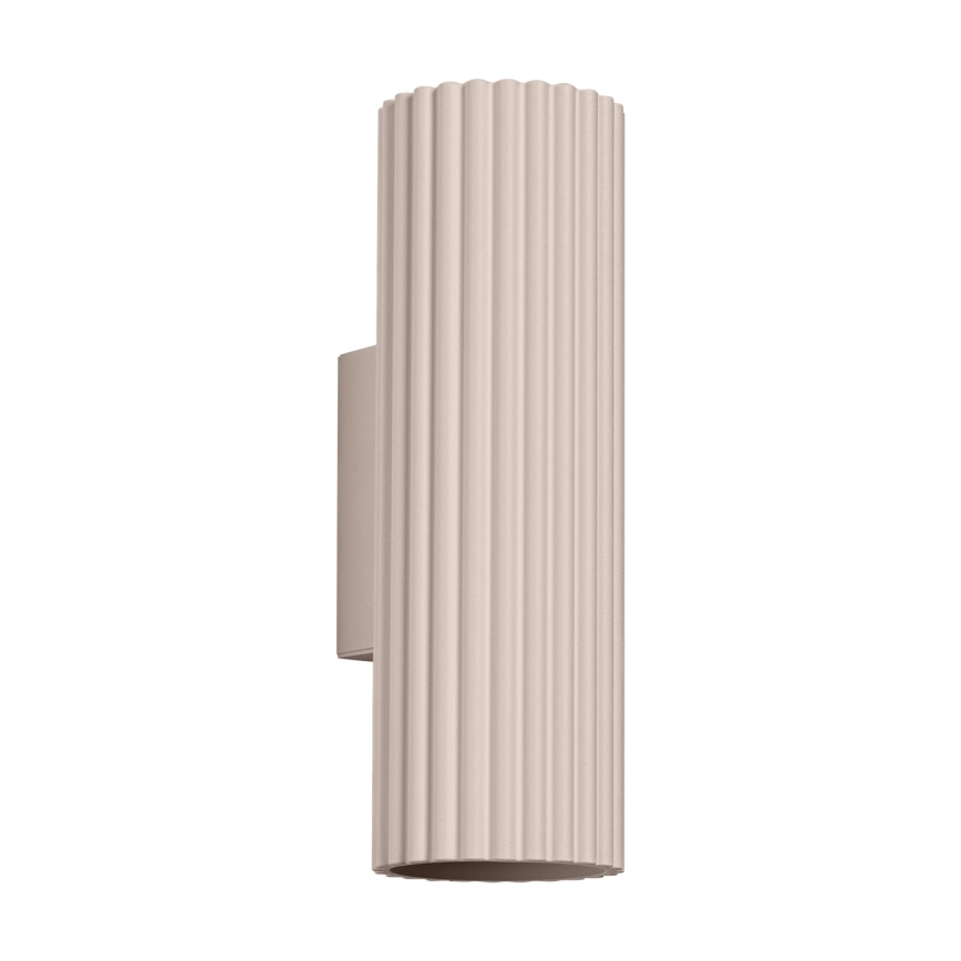 Brilagi - Sieninis šviestuvas CRESTO 2xGU10/10W/230V 20 cm taupe