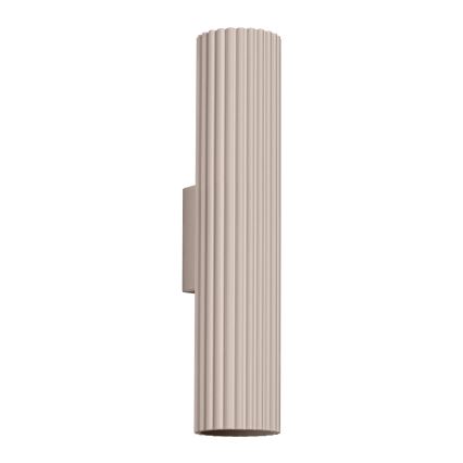 Brilagi - Sieninis šviestuvas CRESTO 2xGU10/10W/230V 20 cm taupe
