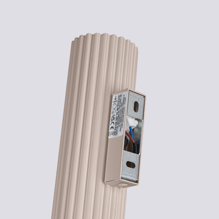 Brilagi - Sieninis šviestuvas CRESTO 2xGU10/10W/230V 20 cm taupe