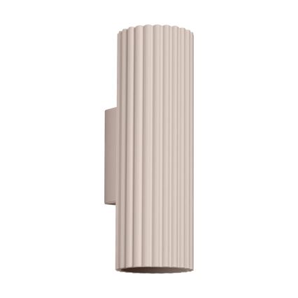 Brilagi - Sieninis šviestuvas CRESTO 2xGU10/10W/230V 30 cm taupe