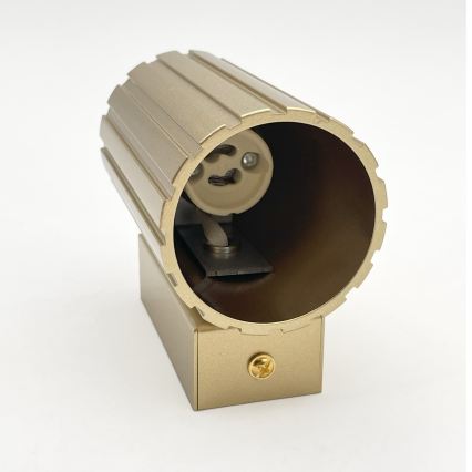 Brilagi - sieninis šviestuvas CRISPINA, 1xGU10/10W/230V, 10 cm, auksinis