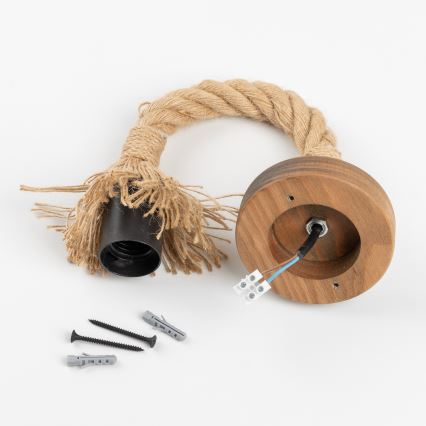 Brilagi - Sieninis šviestuvas KOS 1xE27/60W/230V bukas