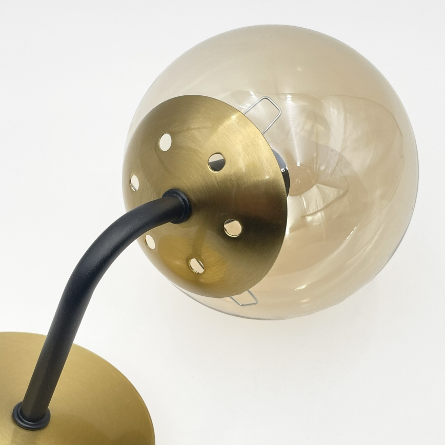 Brilagi - Sieninis šviestuvas MALIVA 1xE14/15W/230V auksinis