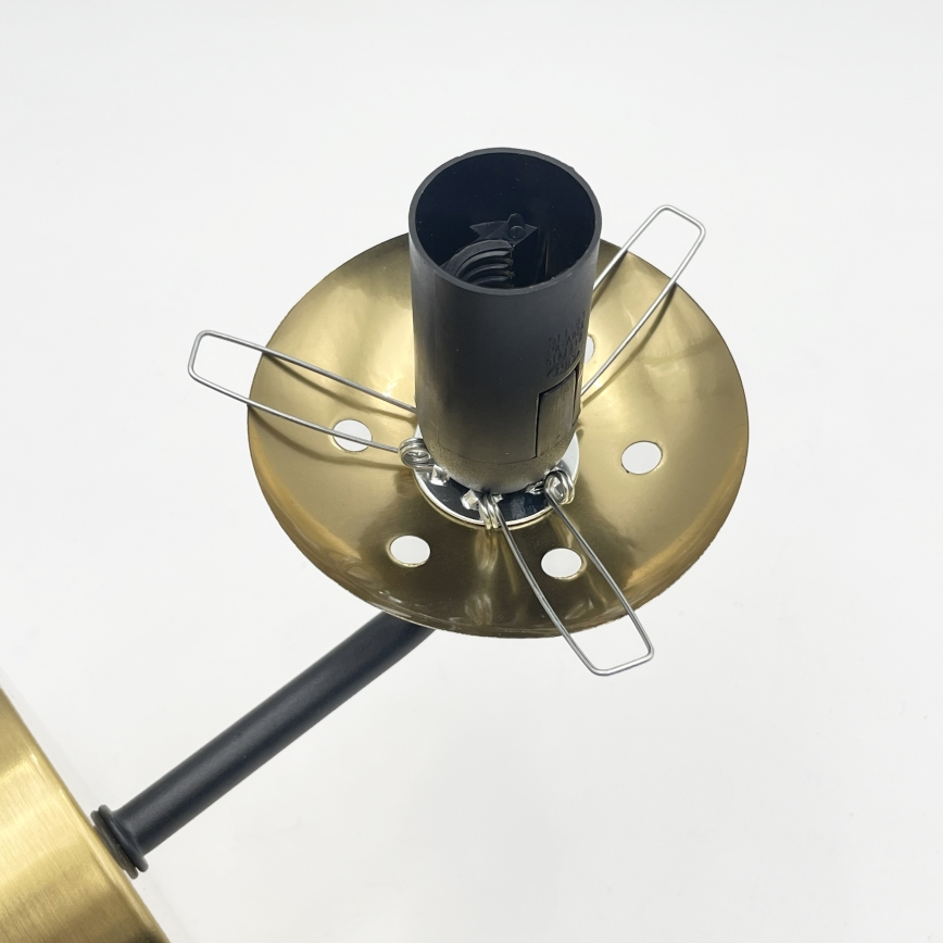 Brilagi - Sieninis šviestuvas MALIVA 1xE14/15W/230V auksinis