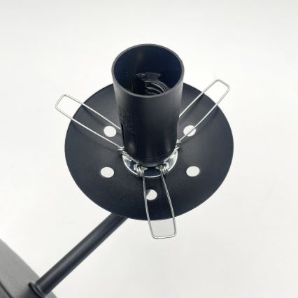 Brilagi - Sieninis šviestuvas MALIVA 1xE14/15W/230V juodas/baltas