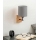 Brilagi - Sieninis šviestuvas NUBILA WOOD 1xE27/25W/230V ąžuolas/juoda/šviesiai pilka