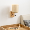 Brilagi - Sieninis šviestuvas NUBILA WOOD 1xE27/25W/230V ąžuolas/šviesiai rudos spalvos