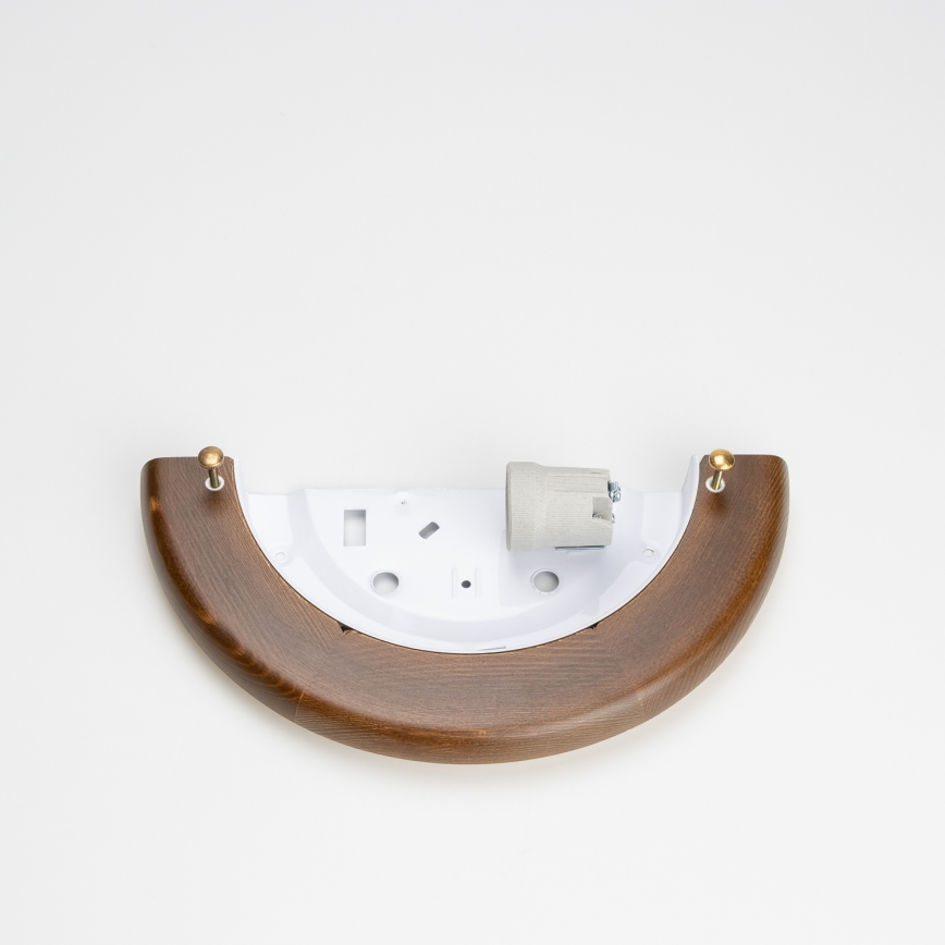 Brilagi - Sieninis šviestuvas ORBIS 1xE27/60W/230V, 30 cm, pušis