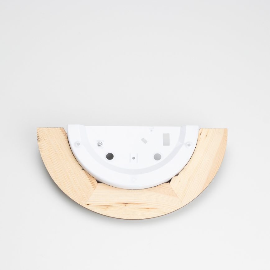 Brilagi - Sieninis šviestuvas ORBIS 1xE27/60W/230V, 30 cm, pušis