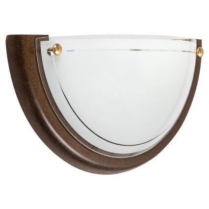 Brilagi - Sieninis šviestuvas ORBIS 1xE27/60W/230V, 30 cm, pušis