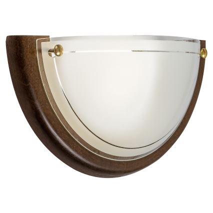 Brilagi - Sieninis šviestuvas ORBIS 1xE27/60W/230V, 30 cm, pušis