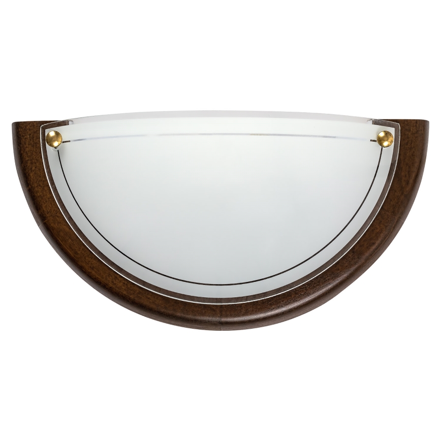 Brilagi - Sieninis šviestuvas ORBIS 1xE27/60W/230V, 30 cm, pušis