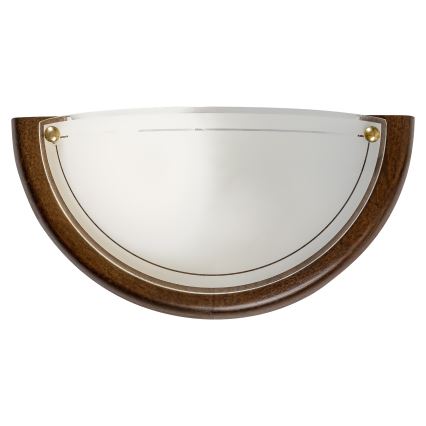 Brilagi - Sieninis šviestuvas ORBIS 1xE27/60W/230V, 30 cm, pušis