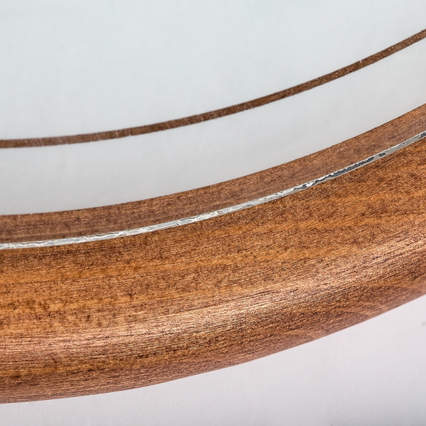 Brilagi - Sieninis šviestuvas ORBIS 1xE27/60W/230V 30 cm pušis