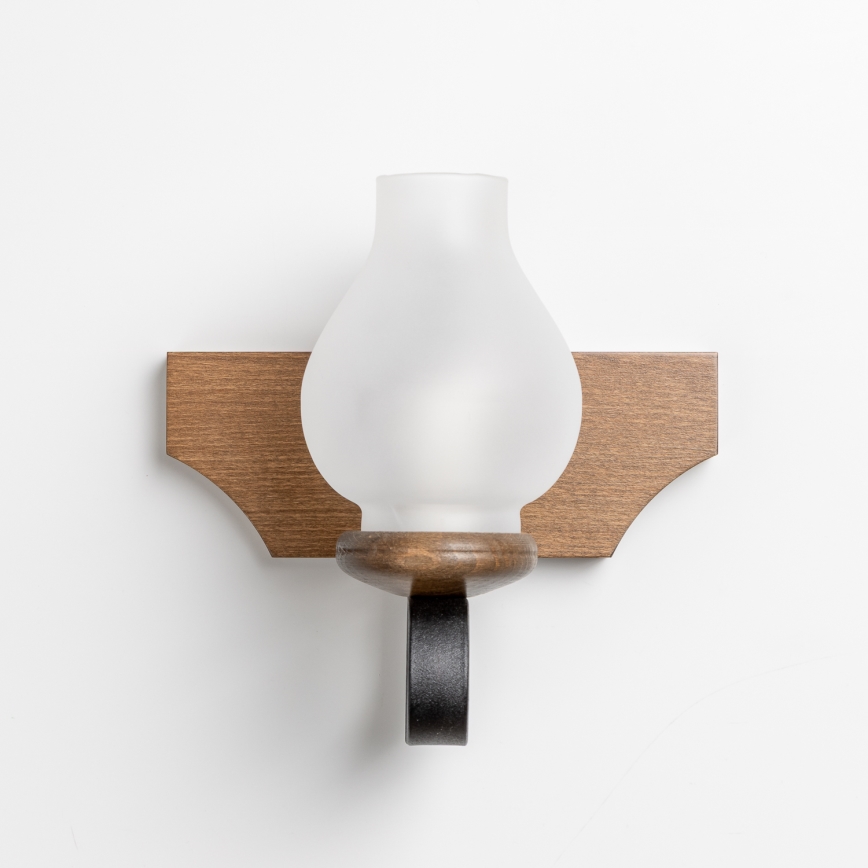 Brilagi - Sieninis šviestuvas QUEEN 1xE14/40W/230V bukas/graikinis riešutas