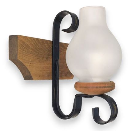 Brilagi - Sieninis šviestuvas QUEEN 1xE14/40W/230V bukas