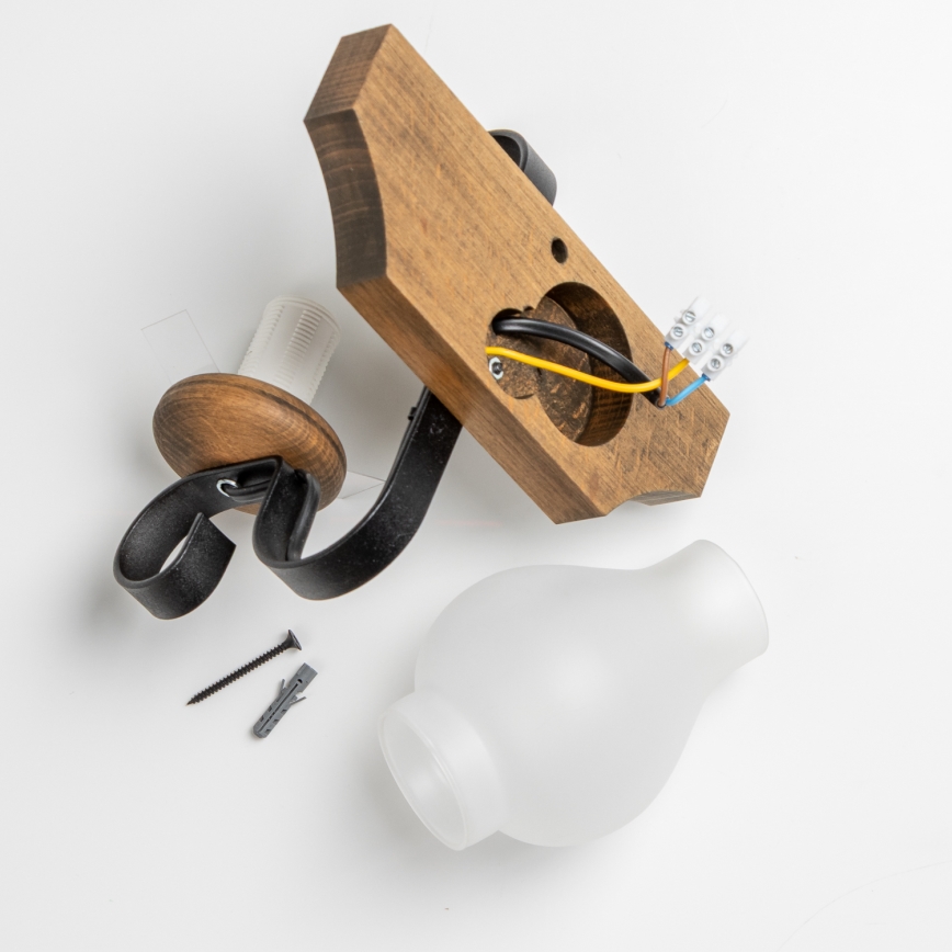 Brilagi - Sieninis šviestuvas QUEEN 1xE14/40W/230V bukas