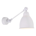 Brilagi - Sieninis šviestuvas QUILL 1xE27/40W/230V 40 cm baltas